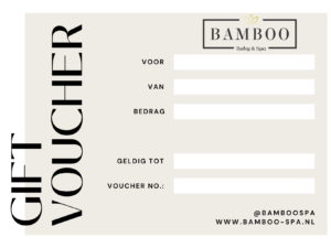 Cadeaubon Bamboo